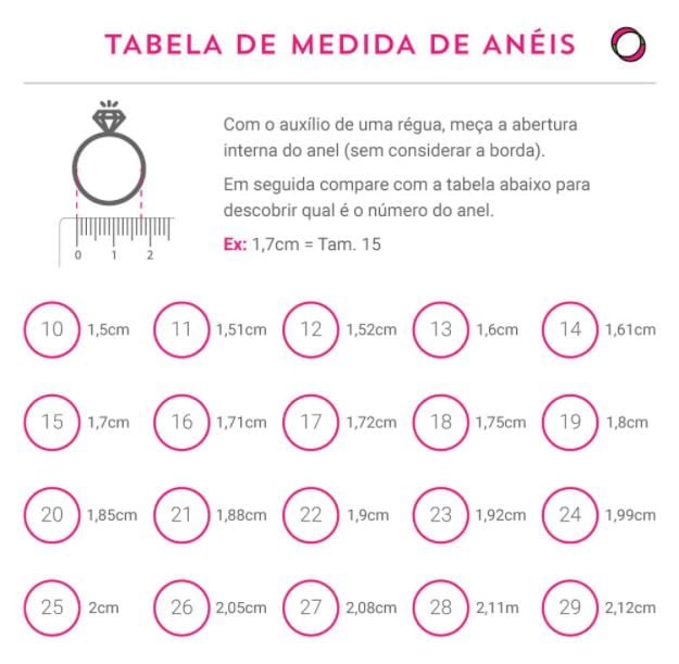 Anel zirconia branca quadradinhos trilho aro 19